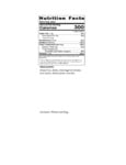 878TM66909 Nutrition Label 878TM66909 Nutrition Label