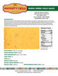 Naughty Chile Taqueria Hatch Green Chile Queso Nutrition