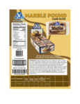 CAKE SLICE MARBLE POUND IW 2OZ 36/CASE NEMOS 953 nutrition