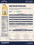 999997809_sj5032ha_honey_mustard_dipping_sauce_nuturition 999997809_sj5032ha_honey_mustard_dipping_sauce_nuturition