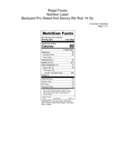 Backyard Pro Sweet And Savory Rib Rub 14 Oz