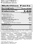 The BE Hive Vegan Sliced Turkey Nutrition The BE Hive Vegan Sliced Turkey Nutrition