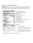 Bossen 9.9 lb. Honeydew Fruit Jam / Smoothie Paste Nutrition Information Bossen 9.9 lb. Honeydew Fruit Jam / Smoothie Paste Nutrition Information
