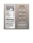 BUBLUV BLACK MILK TEA Nutrition BUBLUV BLACK MILK TEA Nutrition