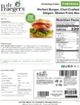 BURGER VEGAN CHEF CRAFTED GF 40-4 OZ DR