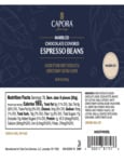 Capora Marbled Choc Espresso Beans Nutrition Capora Marbled Choc Espresso Beans Nutrition