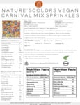 Carnival Vegan Cannister Pail Nutrition Carnival Vegan Cannister Pail Nutrition