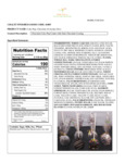 Chalet Desserts Chocolate Cake Pop 2.1 oz. Nutrition Information