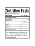 Cherry Bark Vanilla Nutrition Facts 5 oz