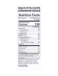 CHIPS PITA CINNAMON SUGAR 32 OZ. 4CASE ISSA'S CHIPS PITA CINNAMON SUGAR 32 OZ. 4CASE ISSA'S
