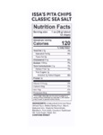 CHIPS PITA CLASSIC SEA SALT 2 OZ. 30CASE ISSA'S
