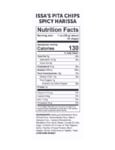 CHIPS PITA SPICY HARISSA 32 OZ. 4CASE ISSA'S CHIPS PITA SPICY HARISSA 32 OZ. 4CASE ISSA'S