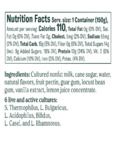 Chobani Non-Fat Vanilla Greek Yogurt Nutrition Chobani Non-Fat Vanilla Greek Yogurt Nutrition