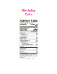 COOKIE BIRTHDAY CAKE VEGAN 2 OZ RTB ROOT NINE 1002-21