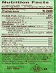 David Rio Tortoise Green Tea Chai Mix Nutritional Information David Rio Tortoise Green Tea Chai Mix Nutritional Information