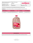 Distributor Spec Sheet ECL-SPEC-068 FG Specification - Frozen Soft Serve - Chocolate (1 Gallon) (1) Distributor Spec Sheet ECL-SPEC-068 FG Specification - Frozen Soft Serve - Chocolate (1 Gallon) (1)