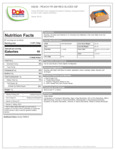 Dole_Nutrition_Facts_Peach_Slices Dole_Nutrition_Facts_Peach_Slices