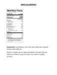 Dried Blueberries Nutrition Information