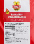104TEXA85H_Extra Hot Texas 8-5lb - 2 Nutritional Panel