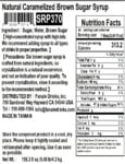 Fanale Brown Sugar Syrup Nutrition
