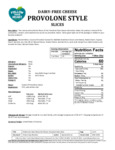 CHEESE VEGAN PROVOLONE SLICE 12/7OZ FOLLOW YOUR HEART CHEESE VEGAN PROVOLONE SLICE 12/7OZ FOLLOW YOUR HEART