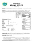 Follow Your Heart Vegan Ranch Dressing Nutrition Information Follow Your Heart Vegan Ranch Dressing Nutrition Information