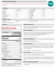 Nutrition / Ingredient Label Nutrition / Ingredient Label