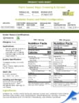 Green Oasis Vegan Mayo Nutrition Info