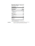 Nutrition / Ingredient Label