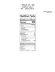I. Rice 1 Gallon Cherry Water Ice Base Nutrition I. Rice 1 Gallon Cherry Water Ice Base Nutrition
