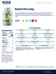 Ken's Foods 1 Gallon Ranch Dressing Nutrition Ken's Foods 1 Gallon Ranch Dressing Nutrition