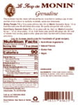 Nutrition / Ingredient Label