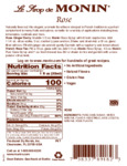 Nutrition / Ingredient Label