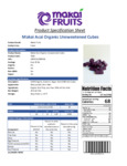 Makai Acai Unsweetened Cubes 20# (1)