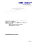 Mars_3Musketeers_Nutritional_Information Mars_3Musketeers_Nutritional_Information