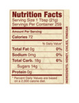 Mike's Hot Honey Original 192 oz. Jug Nutrition Information