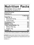 Nutrition / Ingredient Label Nutrition / Ingredient Label