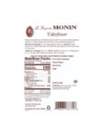 Monin Elderflower Nutrition