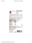 Monin Violet Nutrition Monin Violet Nutrition
