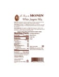 Monin White Sangria Nutrition