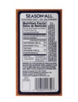 MORTON 35 OZ. SEASON-ALL Nutrition Label