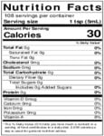 Nielsen-Massey 18 oz. Orange Extract Nutrition Information