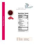 115EHRSPBYDR_Raspberry Puree_Nutrition