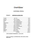 Chefmaster 9 oz. Blushing Pink Airbrush Color Nutrition Information