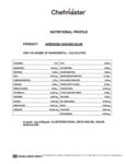 Chefmaster 9 oz. Hawaiian Blue Airbrush Color Nutrition Information