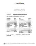 Chefmaster 9 oz. Metallic Red Airbrush Color Nutrition Information Chefmaster 9 oz. Metallic Red Airbrush Color Nutrition Information