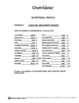Chefmaster 10.5 oz. Neon Brite Orange Liqua-Gel Food Coloring Nutrition Information
