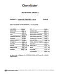 Chefmaster 10.5 oz. Red Red Liqua-Gel Food Coloring Nutrition Information