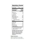 Original Bagel 4.5 oz Cinnamon Raisin 876OB97106 Nutrition Label Original Bagel 4.5 oz Cinnamon Raisin 876OB97106 Nutrition Label