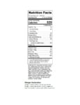 Original Bagel 4.5 oz French Toast 876OB97145 Nutrition Label Original Bagel 4.5 oz French Toast 876OB97145 Nutrition Label